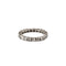 Bague 49.5 Alliance américaine - Bague en or blanc et diamants 58 Facettes BO/230021