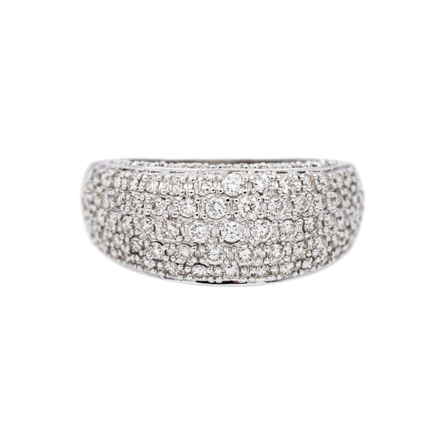 Bague 53 Bague Or blanc Diamant 58 Facettes 5237066CN