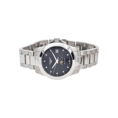 Montre Longines Montre PrimaLuna Acier Diamant 58 Facettes 5164830RV