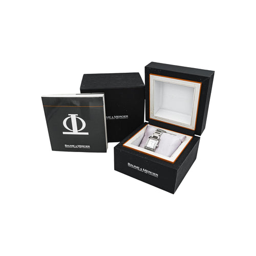Montre Baume & Mercier Montre Hampton Acier Diamant 58 Facettes 5194145RV