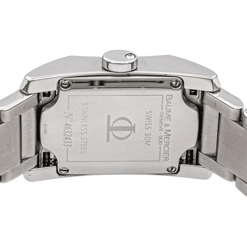 Montre Baume & Mercier Montre Hampton Acier Diamant 58 Facettes 5194145RV