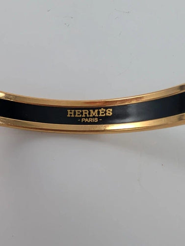 Bracelet Hermès - Jonc Lanternes, Ballons et Cocardes en émail et plaqué or rose 58 Facettes 1084