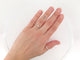 Bague 55 Juliette Paris Juju - Bague 6 mm en or rose 18k et diamants 0,45 ct 58 Facettes 274727