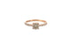 Bague 55 Juliette Paris Juju - Bague 6 mm en or rose 18k et diamants 0,45 ct 58 Facettes 274727