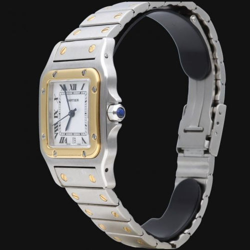 Montre Cartier Montre Santos De Cartier Galbee 58 Facettes MT45907