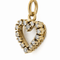 Pendentif Pendentif cœur ajouré - Diamants en or jaune 18 carats 58 Facettes 36369