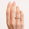 Bague 54 Bague en or jaune 18 carats sertie d’un diamant taille brillant 58 Facettes 36631