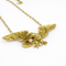 Collier Collier pendentif aigle en or jaune 18 carats et perle 58 Facettes 36164