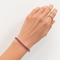 Bracelet Bracelet rivière en or blanc 18 carats et rubis taille brillant 58 Facettes 36273
