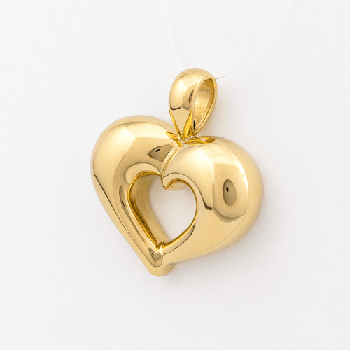 Pendentif Van Cleef & Arpels - Pendentif cœur en or jaune 18 carats 58 Facettes 36380