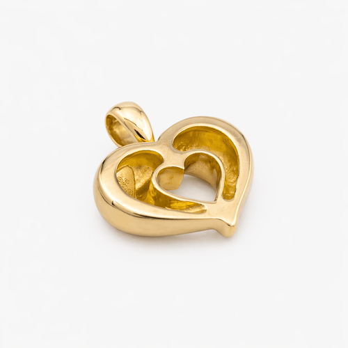 Pendentif Van Cleef & Arpels - Pendentif cœur en or jaune 18 carats 58 Facettes 36380