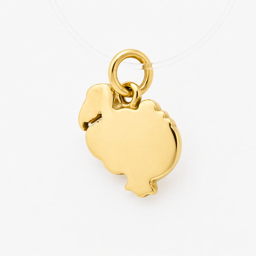 Pendentif Dodo by Pomellato - Pendentif dodo stylisé en or jaune 18 carats 58 Facettes 36388