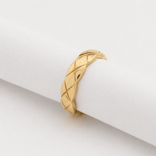 Boucles d'oreilles Chanel Coco Crush - Earcuff en or jaune 18 carats 58 Facettes 36623