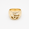 Bague 49 Gucci Double G - Bague chevalière en or jaune 58 Facettes 36625