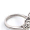 Bague 54 Bague - Or blanc 18 ct avec saphir et diamants 58 Facettes AN ZAF CEY