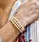 Bracelet Bracelet 3 rangs en perles de culture et or gris 18 carats 58 Facettes 12977