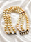 Bracelet Bracelet 3 rangs en perles de culture et or gris 18 carats 58 Facettes 12977