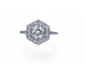 Bague 54 Bague Art déco - Bague en platine et diamants taille ancienne 58 Facettes ba