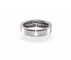 Bague 52 Demi-alliance - Bague en or blanc 18 carats et diamants 58 Facettes da
