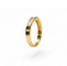 Bague 52 Alliance Signature - Bague en or jaune 18 carats et diamants 58 Facettes bague lu