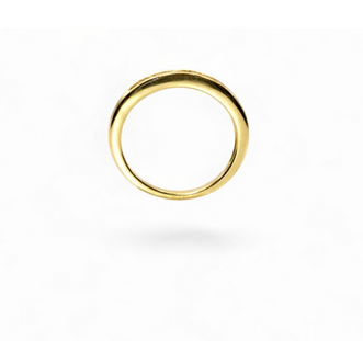 Bague 52 Alliance Signature - Bague en or jaune 18 carats et diamants 58 Facettes bague lu