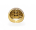Bague 53 Constellation - Bague boule en or jaune 18 carats et diamants 58 Facettes bb