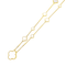 Collier Sautoir Van Cleef & Arpels, "Magic Alhambra", or jaune et nacre. 58 Facettes 35553