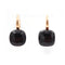 Boucles d'oreilles Pomellato Nudo - Boucles d’oreilles en or rose avec granat 58 Facettes 22894