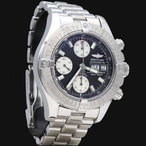 Montre Breitling Montre Superocean Chronograph 42 58 Facettes MT46128