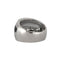Bague 51.5 Bague jonc émaillée en or blanc et diamants 58 Facettes BO/230029 RIV