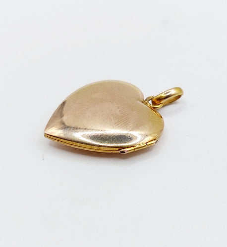 Pendentif Pendentif porte-photo Art nouveau en or rose 18k et diamant 58 Facettes A07094