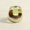 Bague 60 Bague en or jaune, quartz et diamants 58 Facettes OC-61G00120