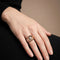 Bague 54 Bague Tourbillon 1950 en or rose et diamant 58 Facettes OC-61E00524