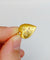 Pendentif Pendentif cœur Art nouveau en or 18k, brin de muguet et perles 58 Facettes A07096