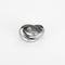 Bague 46 Cartier - Trinity - Bague en Or blanc . Vintage. 58 Facettes 260262
