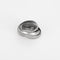 Bague 46 Cartier - Trinity - Bague en Or blanc . Vintage. 58 Facettes 260262