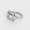 Bague 55 Elegante Bague Art déco en or gris et diamants taille ancienne 58 Facettes 260239
