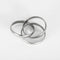 Bague 64 Cartier Trinity Vintage - Bague en Or blanc trois anneaux 58 Facettes 260284