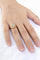 Bague 53 Bague en or rose 18 carats avec diamants taille brillant 58 Facettes id: 1755436