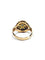 Bague 53 Bague en or rose 18 carats avec diamants taille brillant 58 Facettes id: 1755436