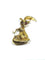 Broche Broche écureuil articulée en or champagne et rubis synthétiques 58 Facettes id: 1755465
