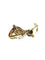Broche Broche écureuil articulée en or champagne et rubis synthétiques 58 Facettes id: 1755465