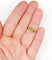 Bague 52 Bague toi et moi Art nouveau en or jaune 18 carats et perles 58 Facettes A07003