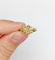 Bague 52 Bague toi et moi Art nouveau en or jaune 18 carats et perles 58 Facettes A07003