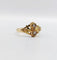 Bague 52 Bague toi et moi Art nouveau en or jaune 18 carats et perles 58 Facettes A07003