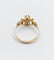 Bague 52 Bague toi et moi Art nouveau en or jaune 18 carats et perles 58 Facettes A07003