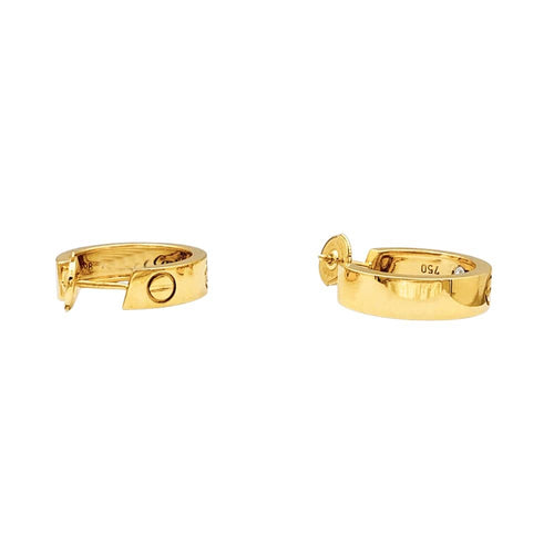 Boucles d'oreilles Boucles d'oreilles Cartier, "Love", or jaune et diamants. 58 Facettes 35635