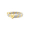 Bague 50 Bague Cartier, "Trinity", trois tons d'or et acier. 58 Facettes 35606