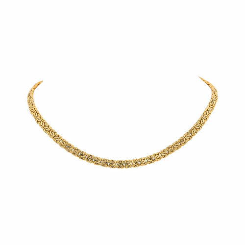 Collier Collier  Maille royale  Or jaune 58 Facettes 5438402CN