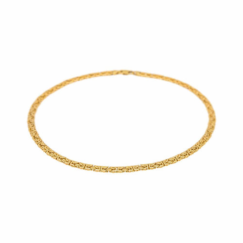 Collier Collier  Maille royale  Or jaune 58 Facettes 5438402CN